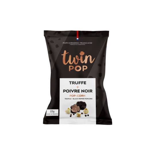 Pop Corn truffe et poivre noir pour la vente par TWINPOP