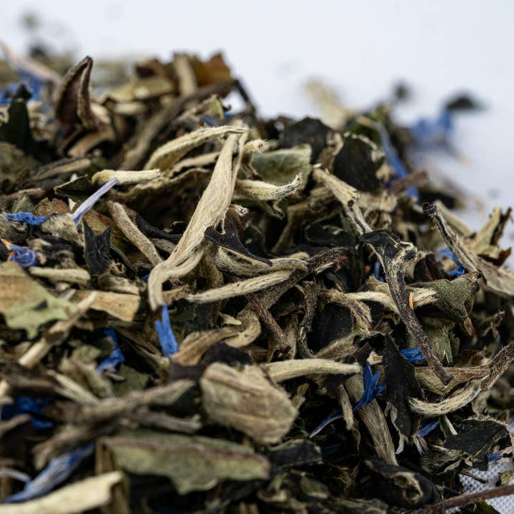 Jackson Avenue Tea Co - Wholesale Loose Tea - Blueberry Muffin White Loose Leaf Tea2