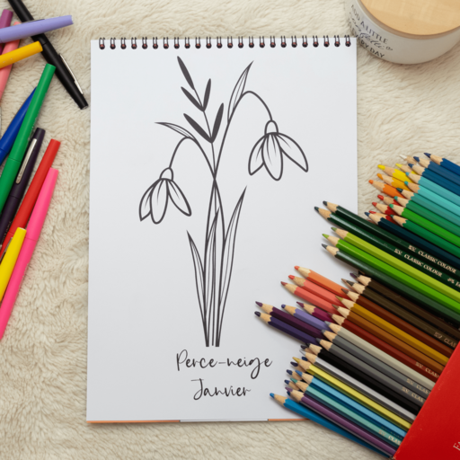 ColorFall Editions - Venta al por mayor Libro para colorear y cuaderno de actividades - Adultos - Libro de colorear de flores de nacimiento para adultos1