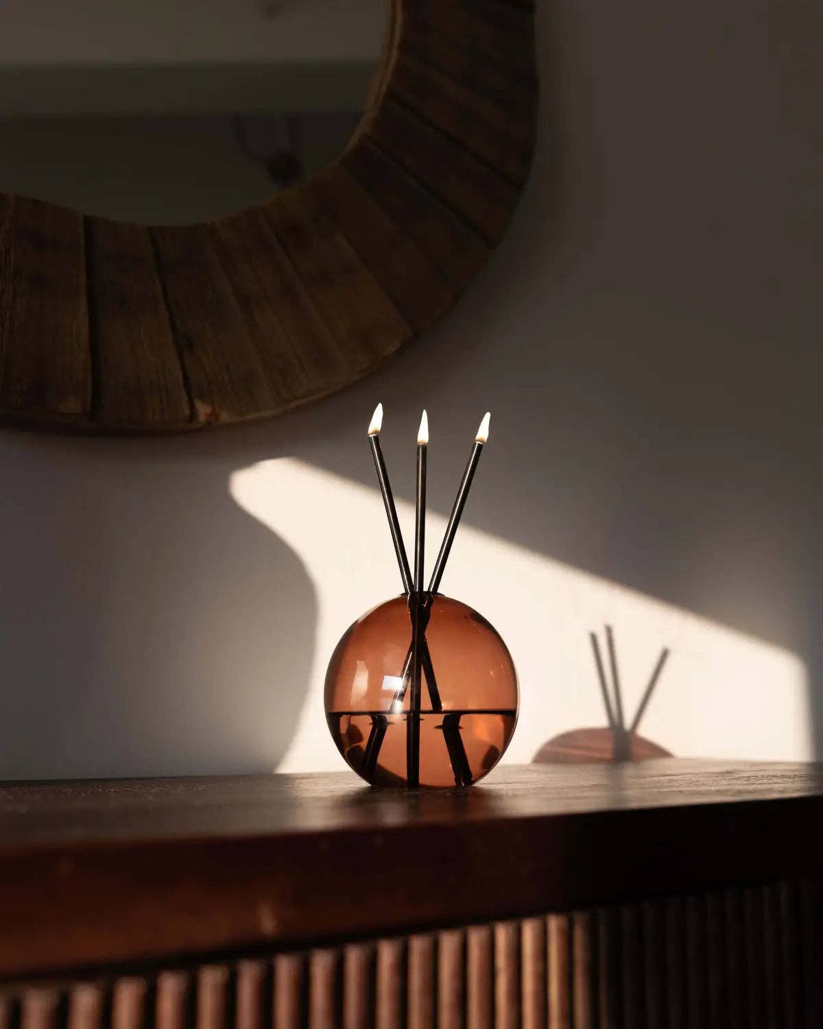 Everlasting Candle - Wholesale Vase - Neva Vase, Prairie Dust [x6] --WHOLESALE10