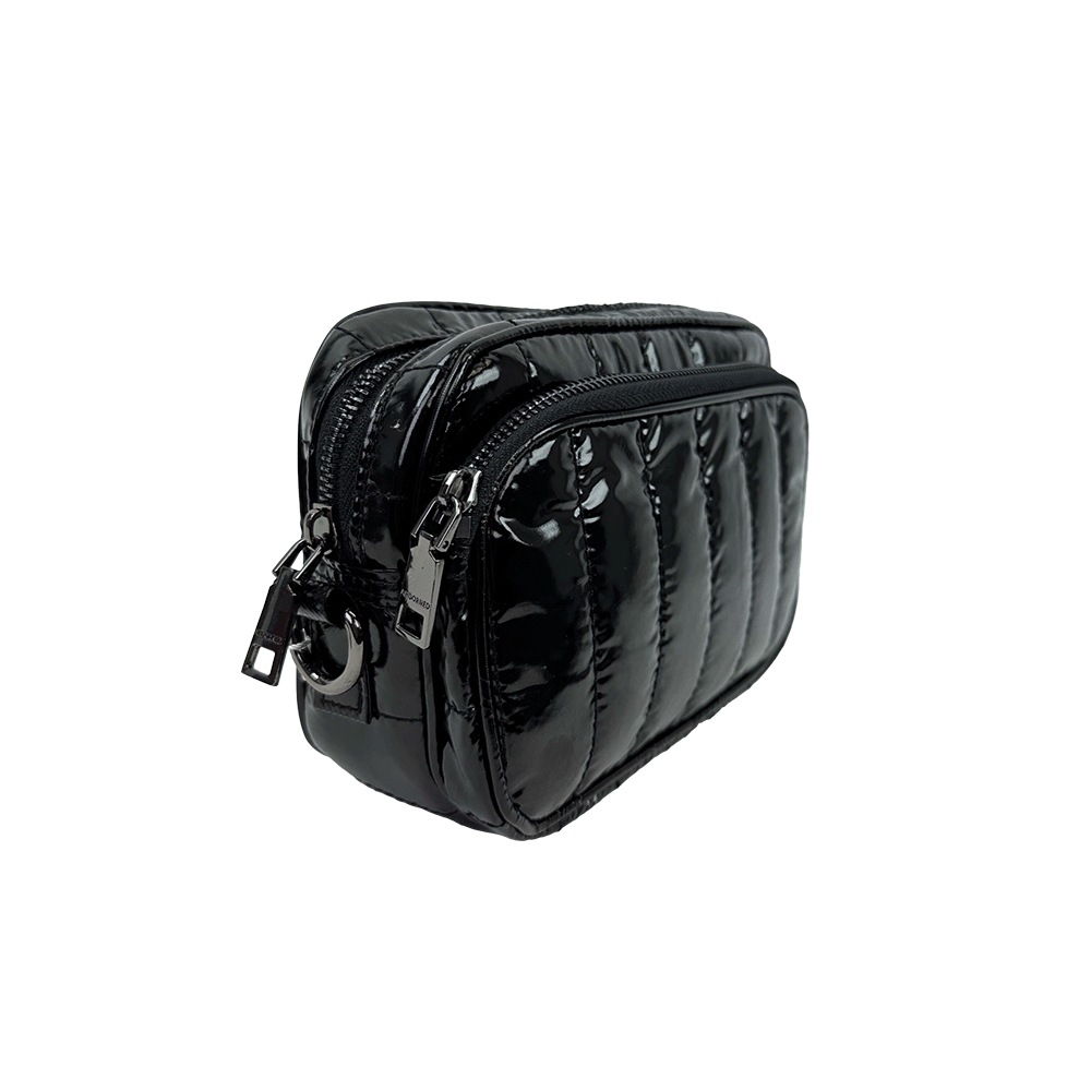 AHDORNED - Vente Sac à bandoulière – femme - Sac à bandoulière en nylon liquide matelassé Ramona8