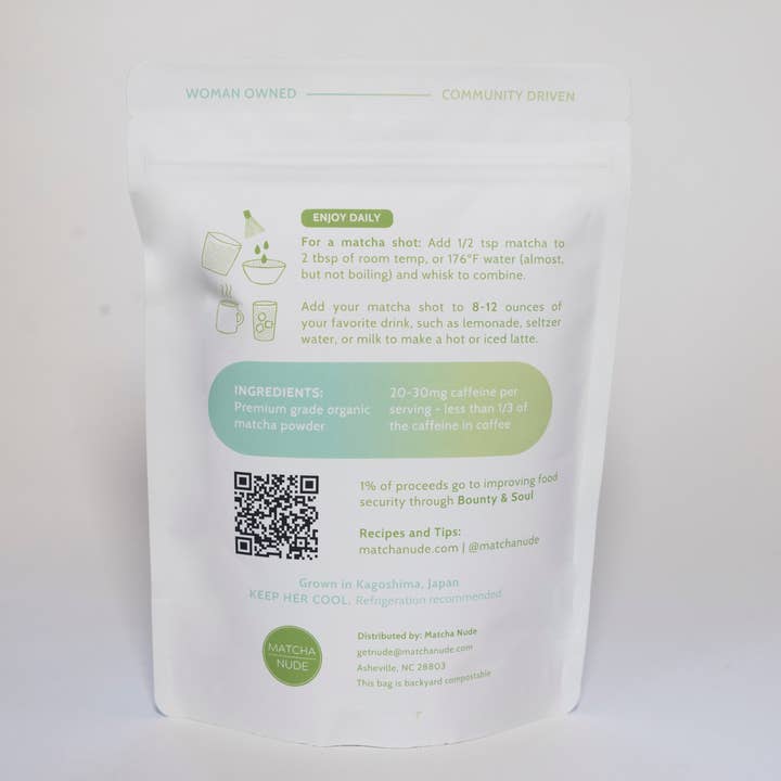 Matcha Nude - Wholesale Health/Detox Tea - Premium Organic Matcha – 250g (Min 2 Units)3