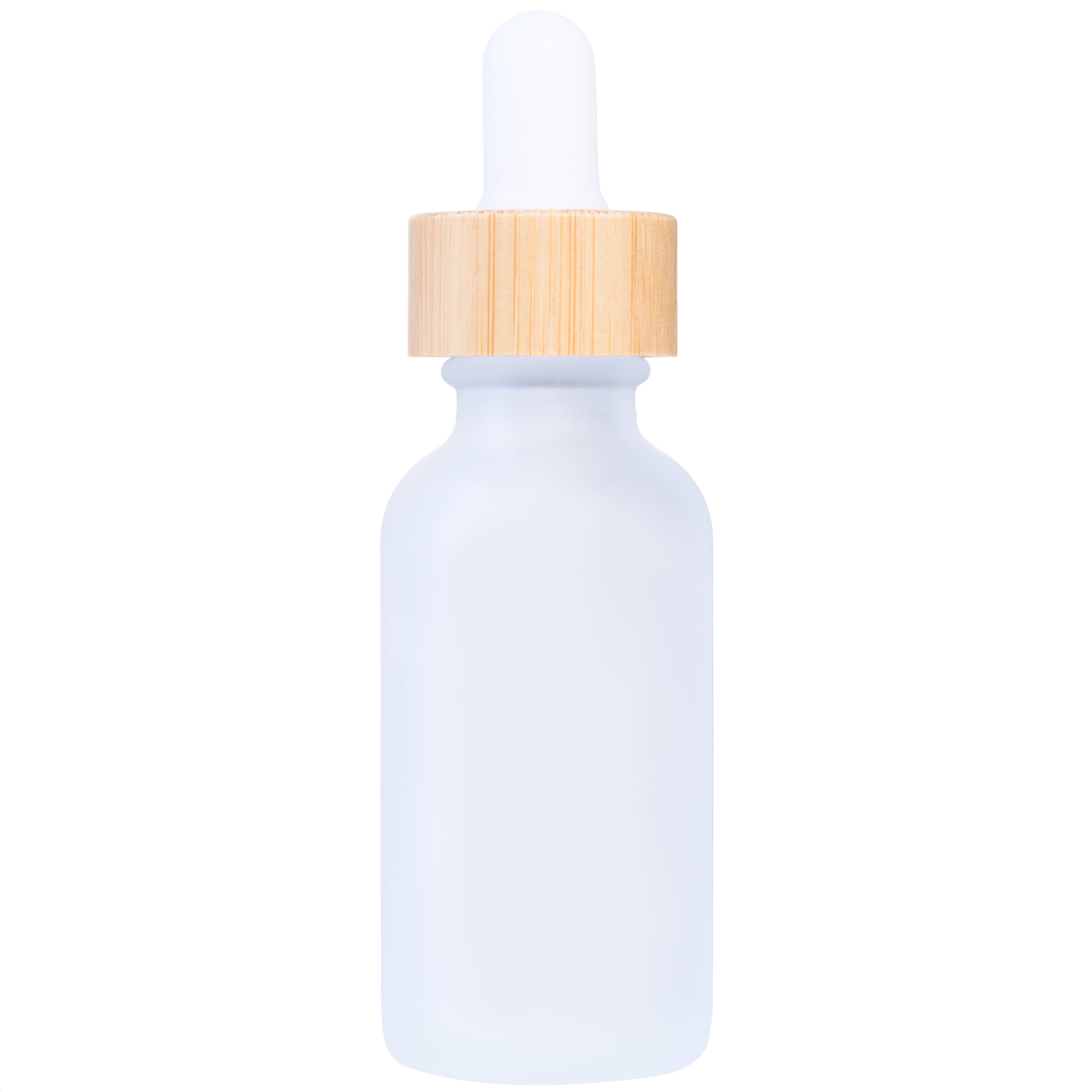 Focus Nutrition - Wholesale Travel Container - 24-Pack Clear Frosted Boston Round Glass Bottles1