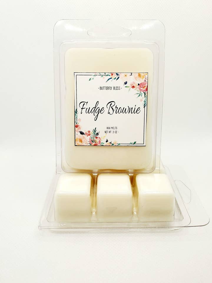 Fusione di cera per brownie al cioccolato | Fusione di cera profumata Brownie | Fusione di cera profumata da forno | Fusione di cera Brownie profumata | Candela profumata da forno per la vendita all'ingrosso da parte di Butterfly Bliss