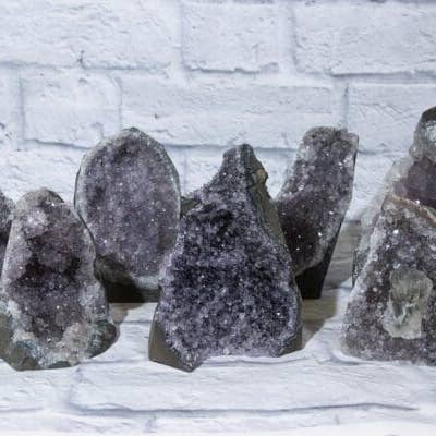 MINI AMETHYST CATHEDRALS- Sold By Piece and other Purchase Wholesale amethyst cluster. Free Returns & Net 60 Terms on Faire trending on Faire.
