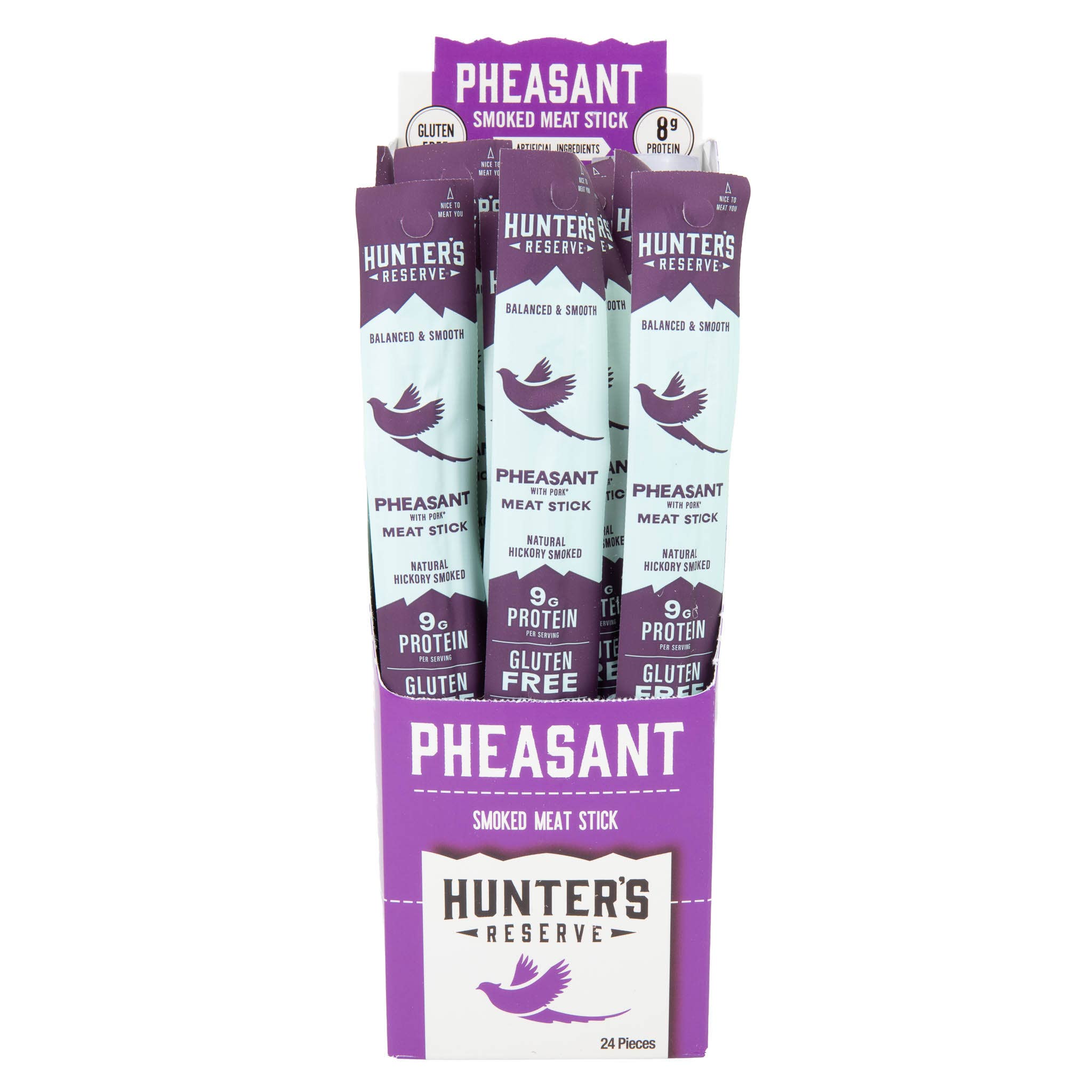 Hunter's Reserve - Wholesale Jerky - Pheasant Meat Sticks - 24 Pack3