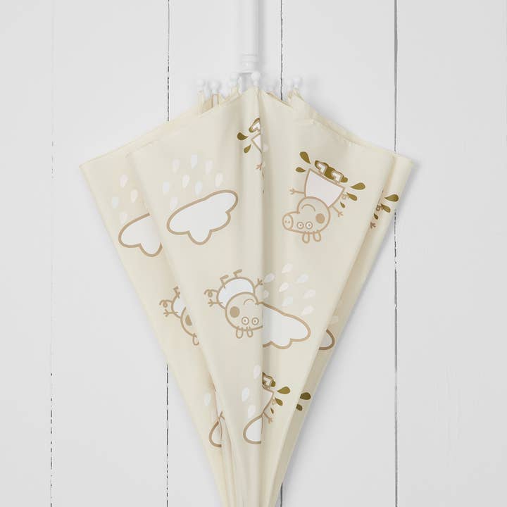 Peppa Pig Little Kids Colour-Revealing Umbrella in Stone for wholesale by Grass & Air