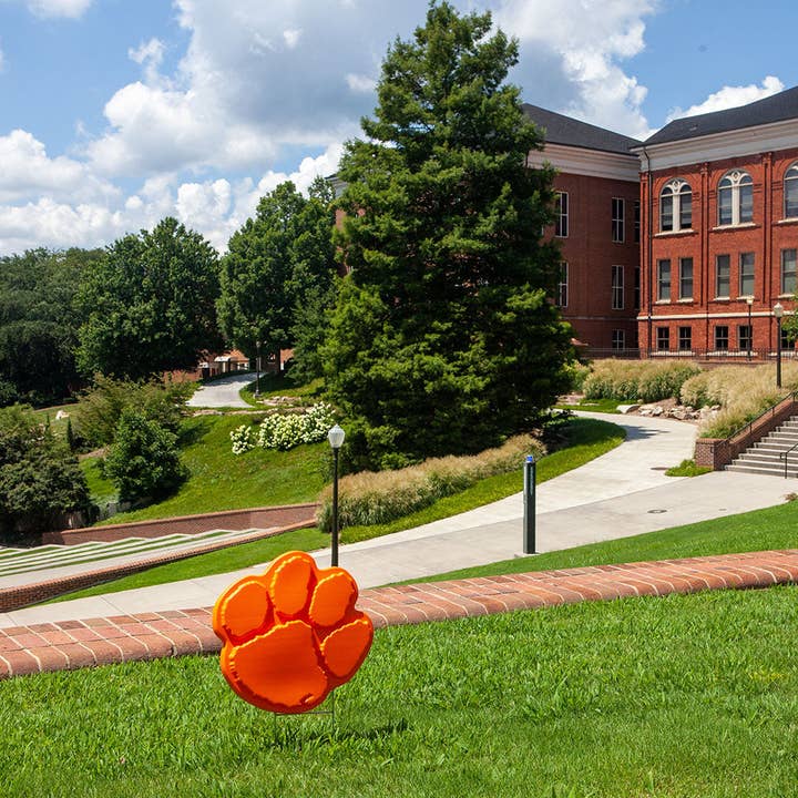 Fanlawnaments - Wholesale Outdoor Ornament/Decor - The Original Clemson Lawn Ornament - Clemson Tigers Paw3