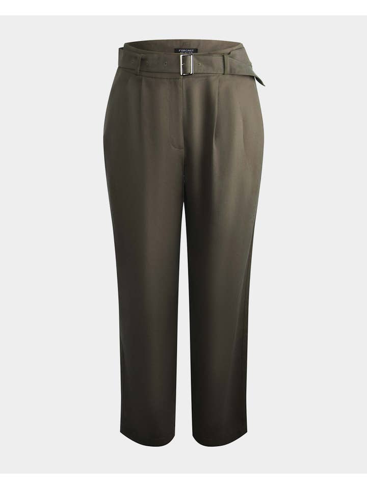 Forcast - Wholesale Pants - Women's - Forcast Women's Mazzy Cotton Belted Trousers10