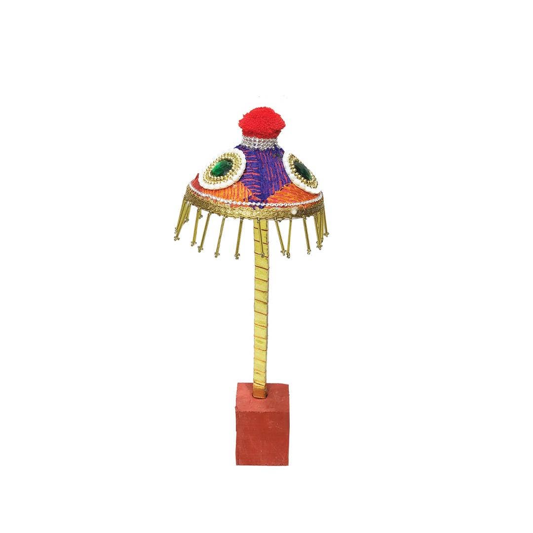 Ancientveda - Wholesale Tafelbladdecoratie - Ganpati Chhatra (voor Murtis 8” en kleiner)