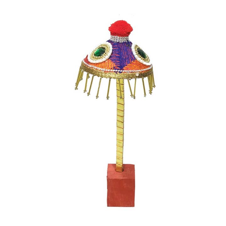 Ancientveda - Wholesale Tafelbladdecoratie - Ganpati Chhatra (voor Murtis 8” en kleiner)0