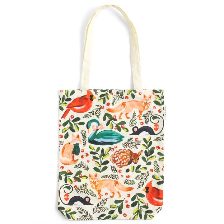1canoe2 | One Canoe Two Paper Co. - Wholesale Tote Bag - Women's - Woodland Animals Tote