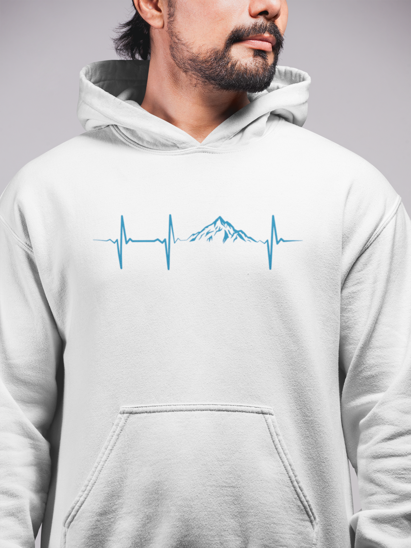 Hunt Hook Eat - Wholesale Hoodie - Men's - Mountain Pulse Hoodie1