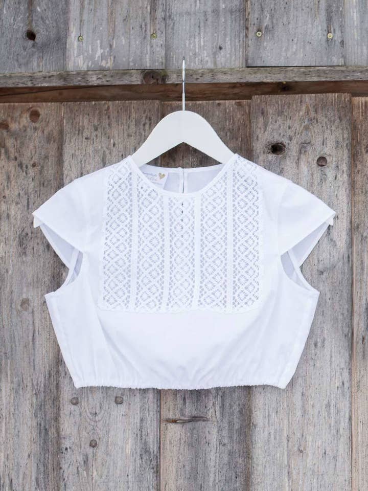 Dirndl blouse Beata (mini sleeves) for wholesale by Kaiserliche Liebelei