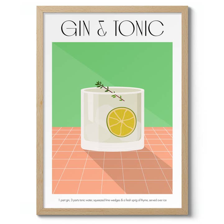 Animato – wholesale Poster – Gin & Tonic8