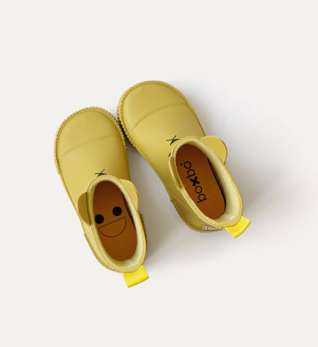 BOXBO - Wholesale Rain Boots - Kids - Bottes de pluie KERRAN Mustard Boots pour tout-petits3