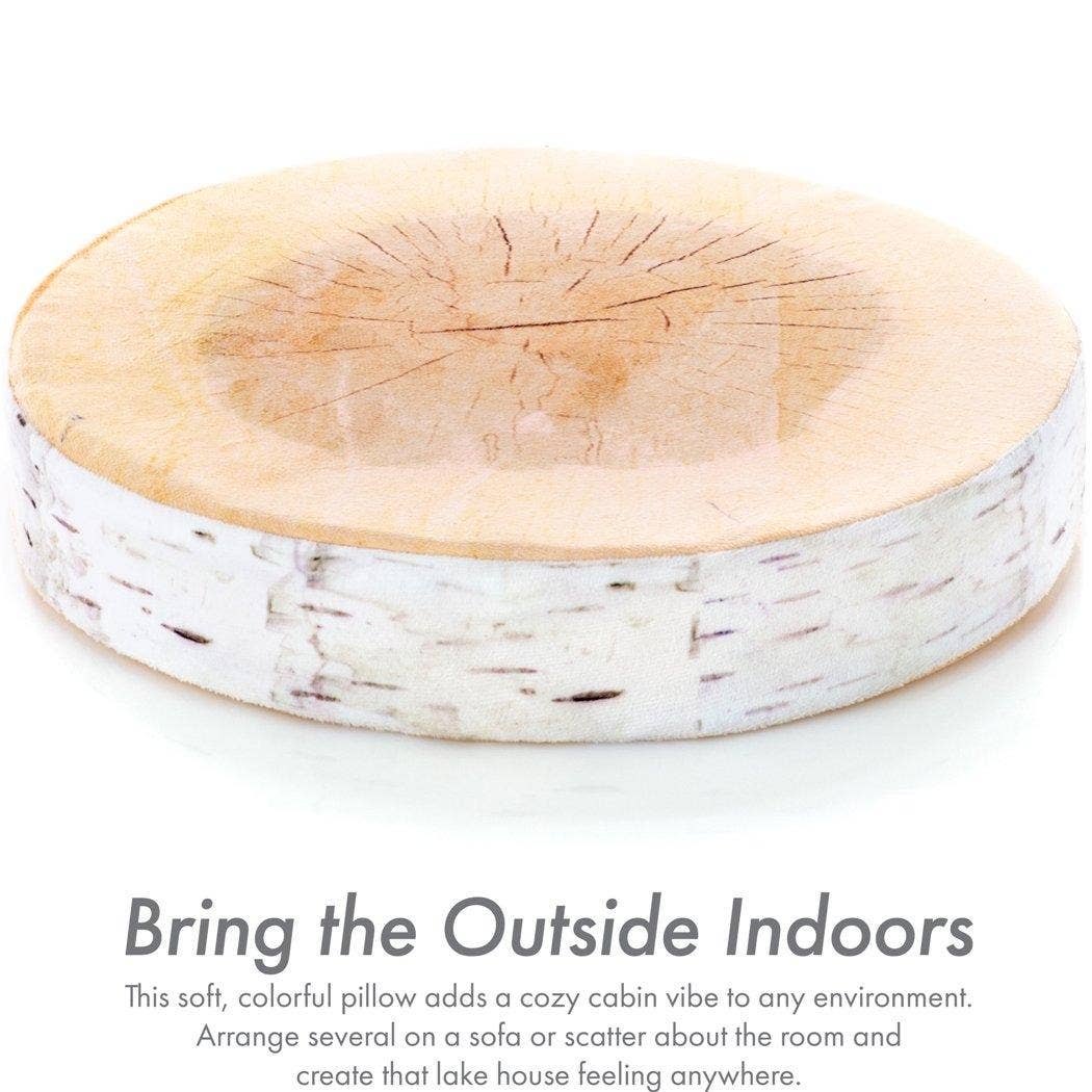 Husband Pillow - Wholesale Chair Cushion - Log Maple Slice Memory Foam Seat Cushion Decorative Pillow - Bring Nature Home5