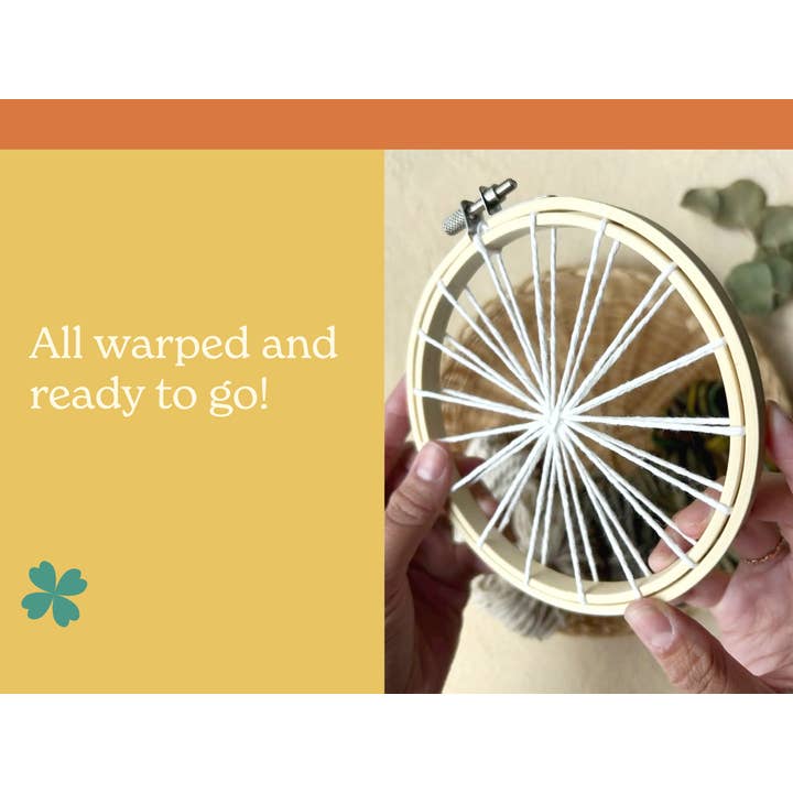 Euca Design - Wholesale DIY Craft Kit - DIY Round Weaving Kit | Beginner Friendly4