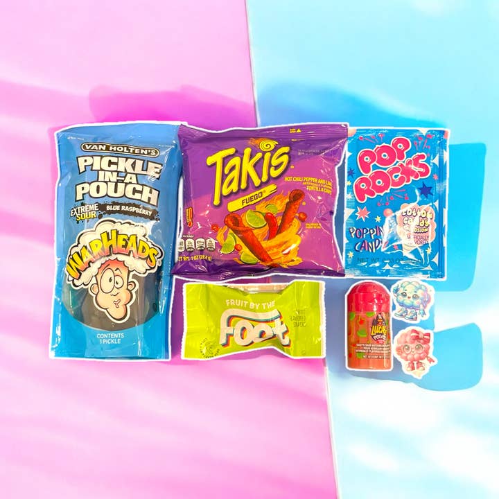 Trend Zone - Wholesale Hard Candy - Cotton Candy Pickle Kit