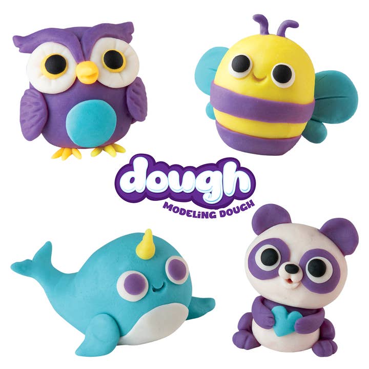 Orb Toys - Wholesale Putty/Slime - Kids - ORBâ„¢ Dough 4 Pack Pastels