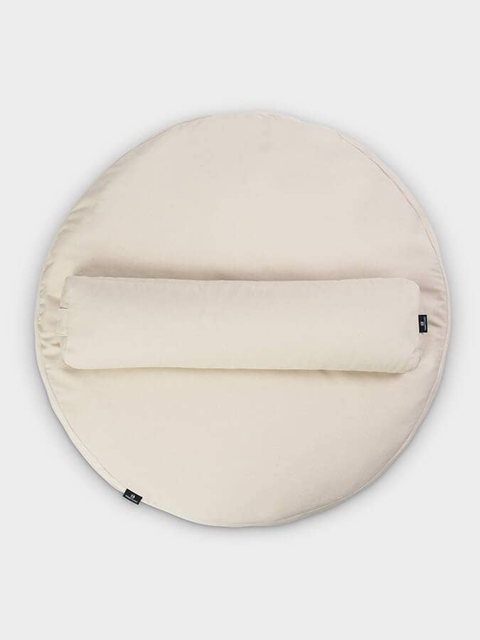 Yoga Studio Store – wholesale Yoga Accessories – Yoga Studio EU Round Zabuton Med Pranayama Cushion Kit1