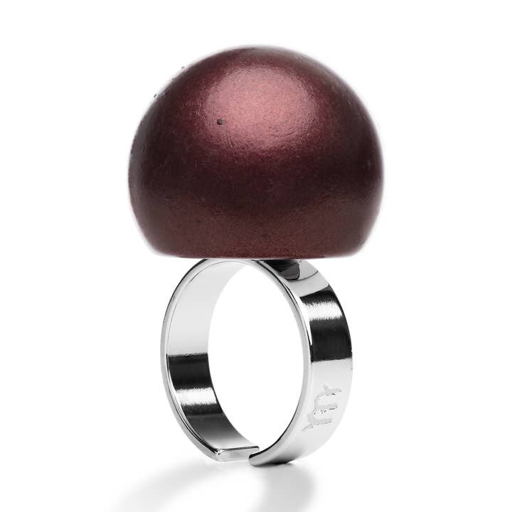 Metal Ball Ring 100% Made in Italy for wholesale by Mirta Accessori Moda