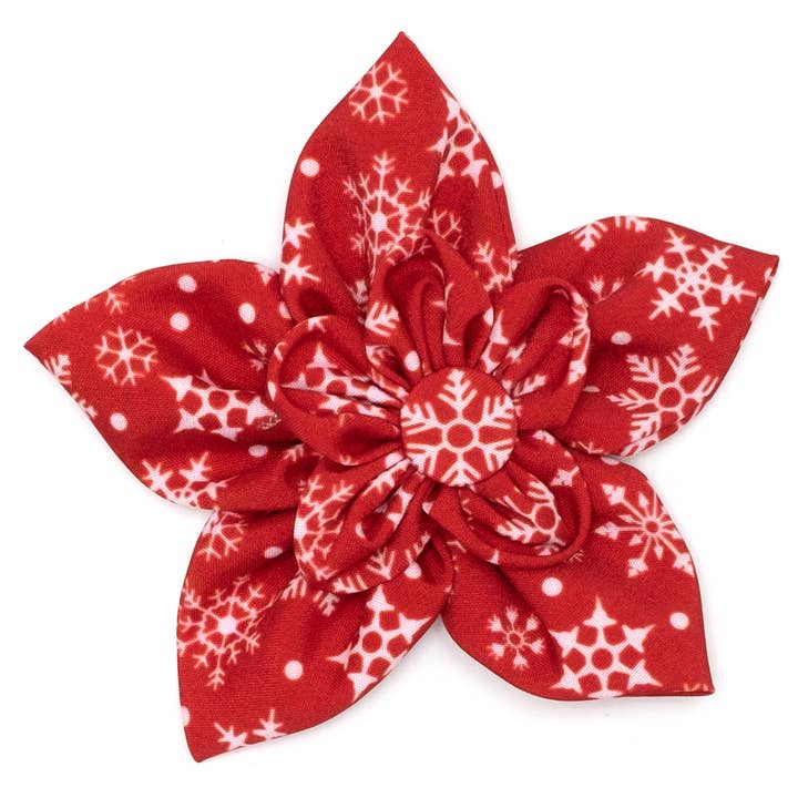 Red Let It Snow Flower for wholesale on Faire