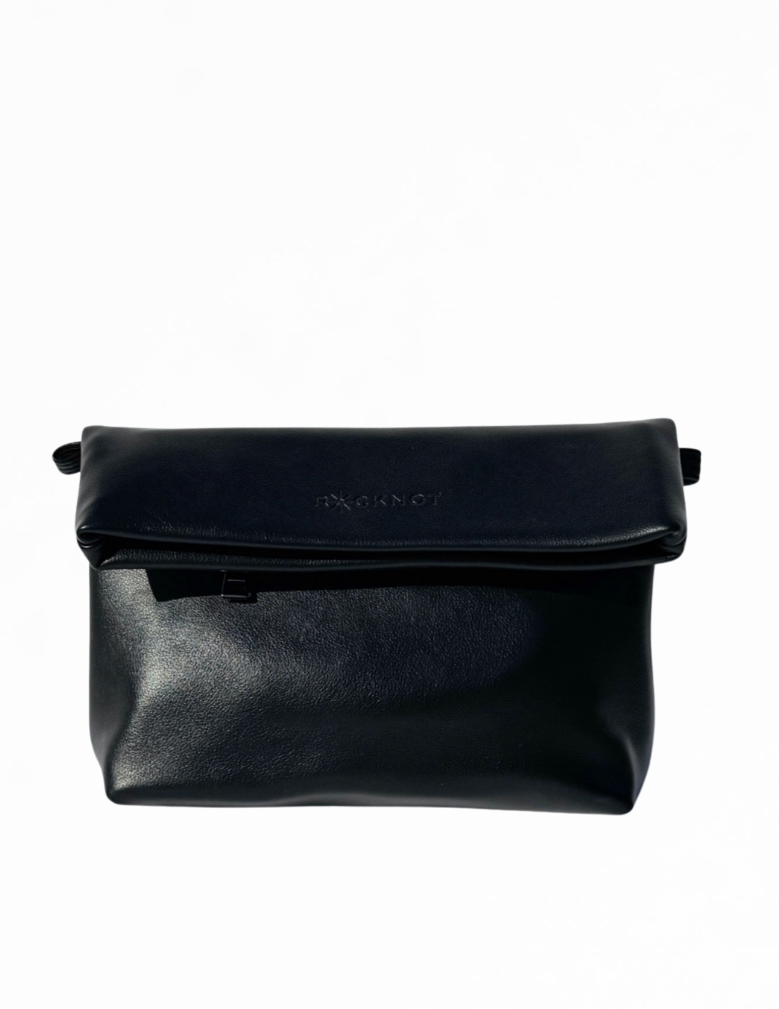 ROCKNOT - Wholesale Belt Bag - Women's - Noa Fold Over - Black Vegan Leather9