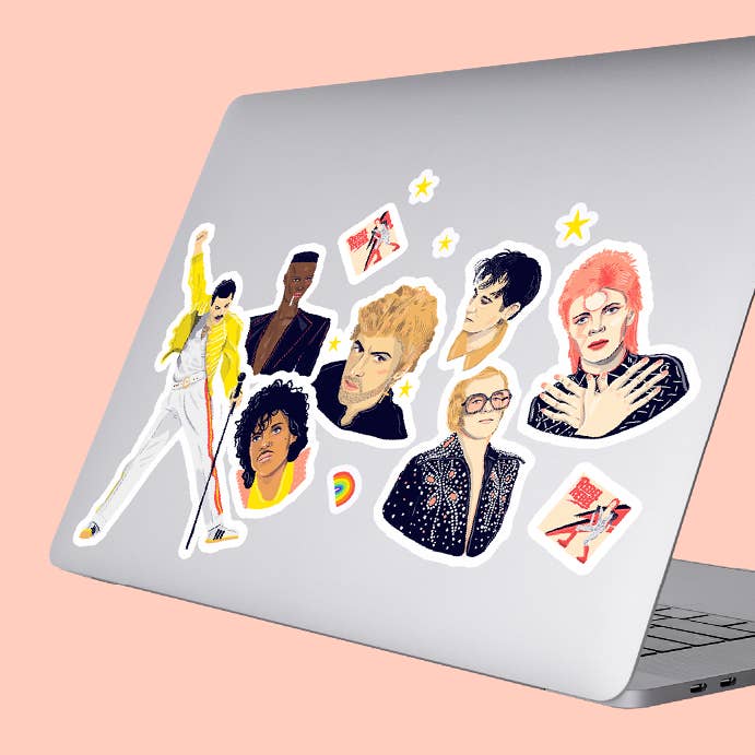 The Early Queers Vinyl Stickers for wholesale by Amy Blue Illustration