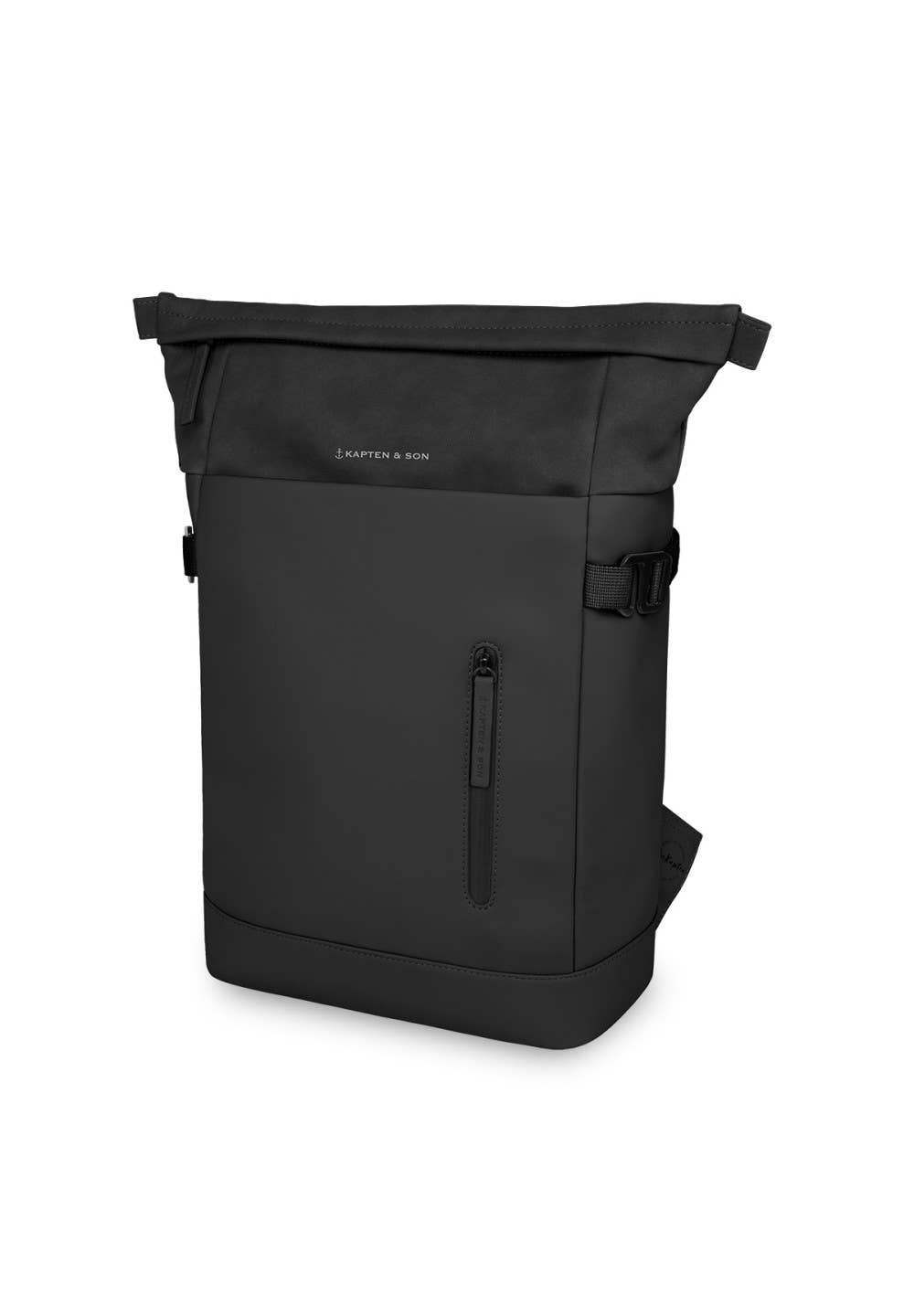 Kapten & Son - Wholesale Backpack - Unisex - Aarhus All Black1