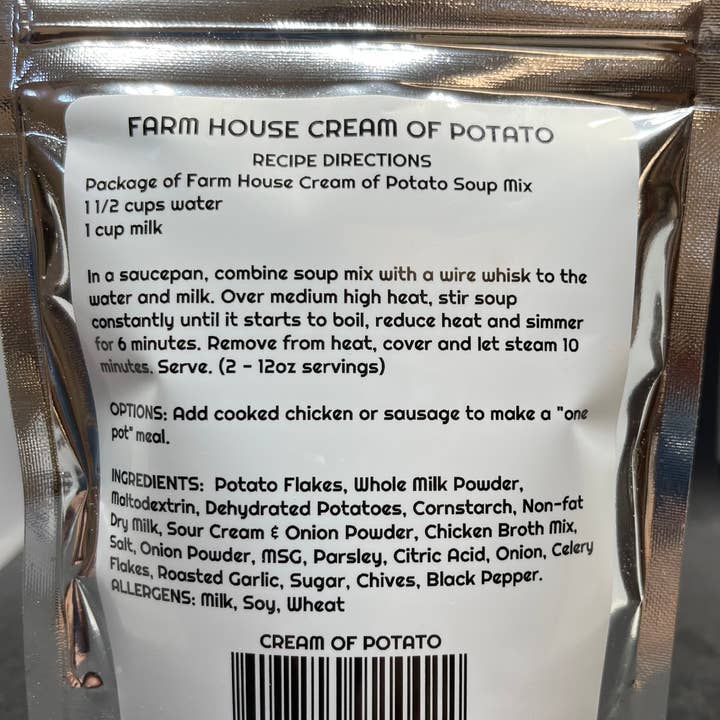 Cherry Orchard Foods - Wholesale Soup - Farm House Country Style Soup "Soup for Two"9