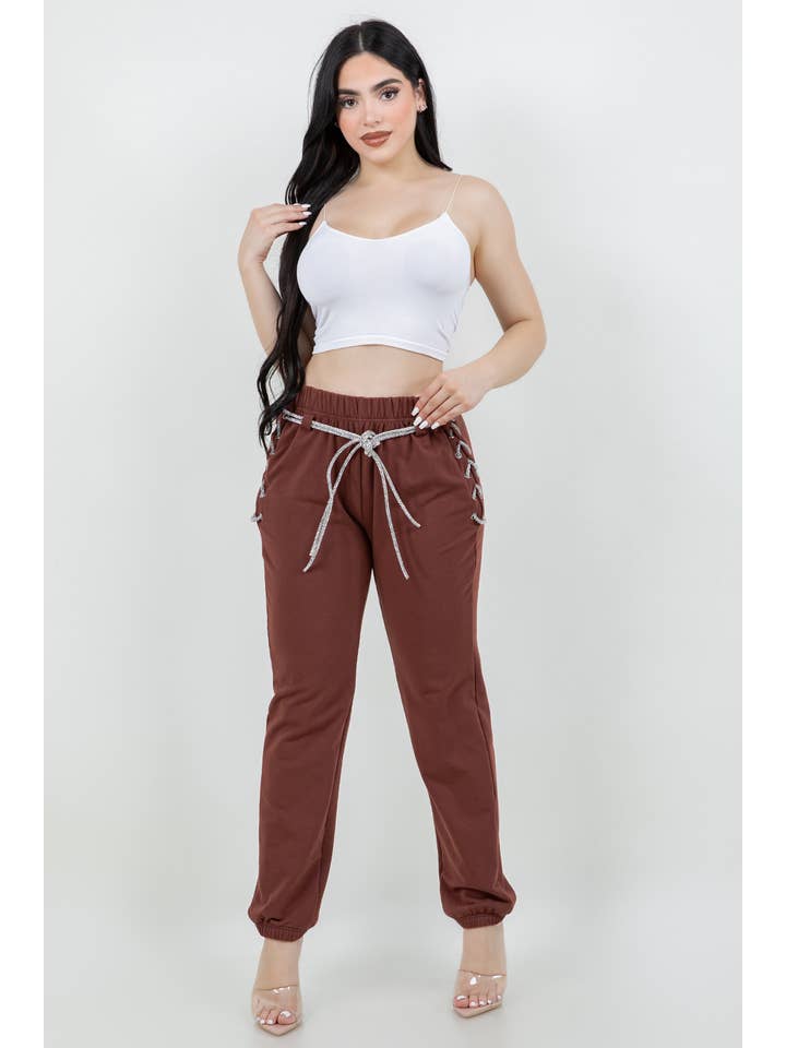 LABIJOU - Wholesale Lounge Sweatpants/Joggers - Women's - 2005STONE SWEATPANT15