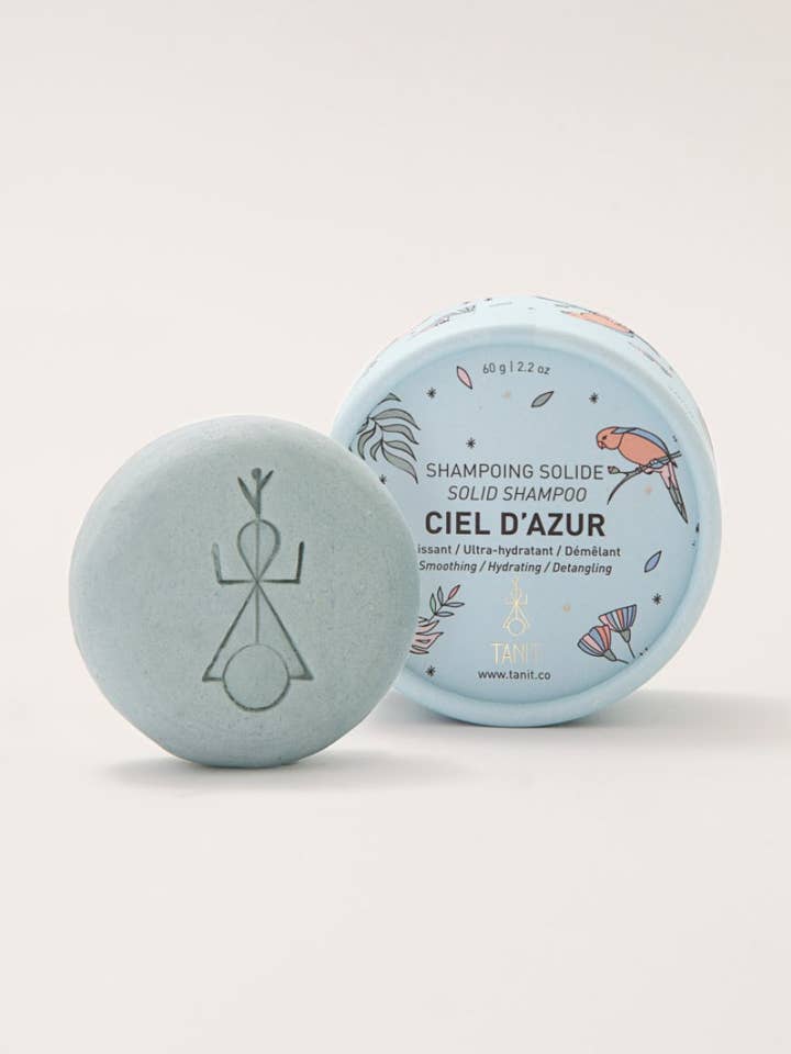 Shampoo Bar - Ciel D'Azur – Dry & brittle hair hydration for wholesale by TANIT