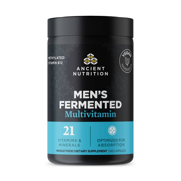 Men's Fermented Multivitamin | Capsules (60 Capsules) for wholesale by Ancient Nutrition