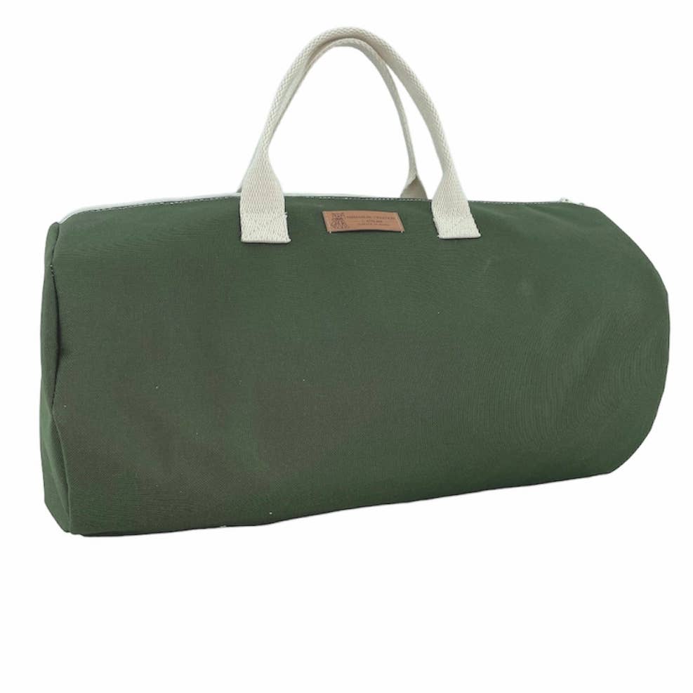Emmanuel Création - Wholesale Weekender Bag - Women's - Duffle bag, “Brooklyn” khaki0