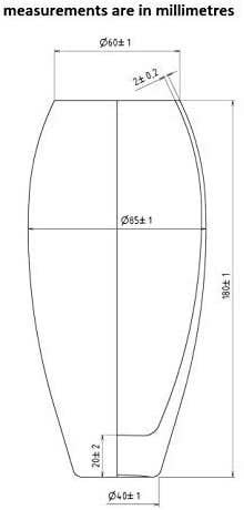 DIAMANTE - Wholesale Vase - Diamante Bud Vase 'glasgow' - Small Hand Cut Crystal Vase W2