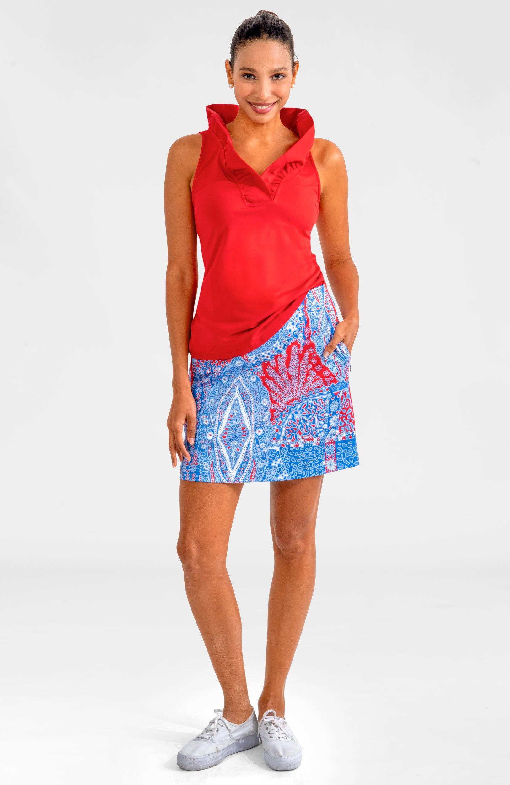 Gretchen Scott LLC – wholesale Skort – Women's – Jersey Skippy Skort - Grand Bazaar4