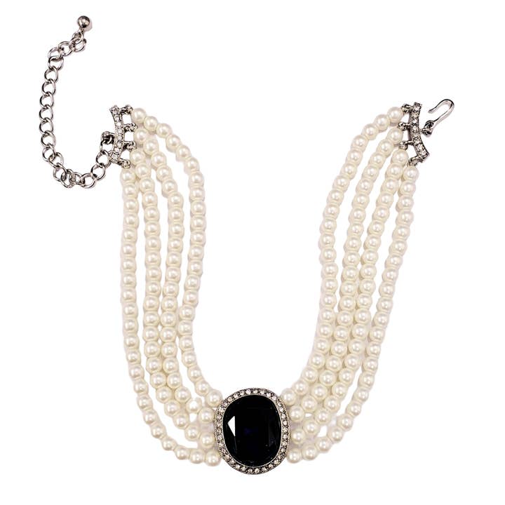 Girocollo Princess Diana per la vendita all'ingrosso da parte di Kenneth Jay Lane