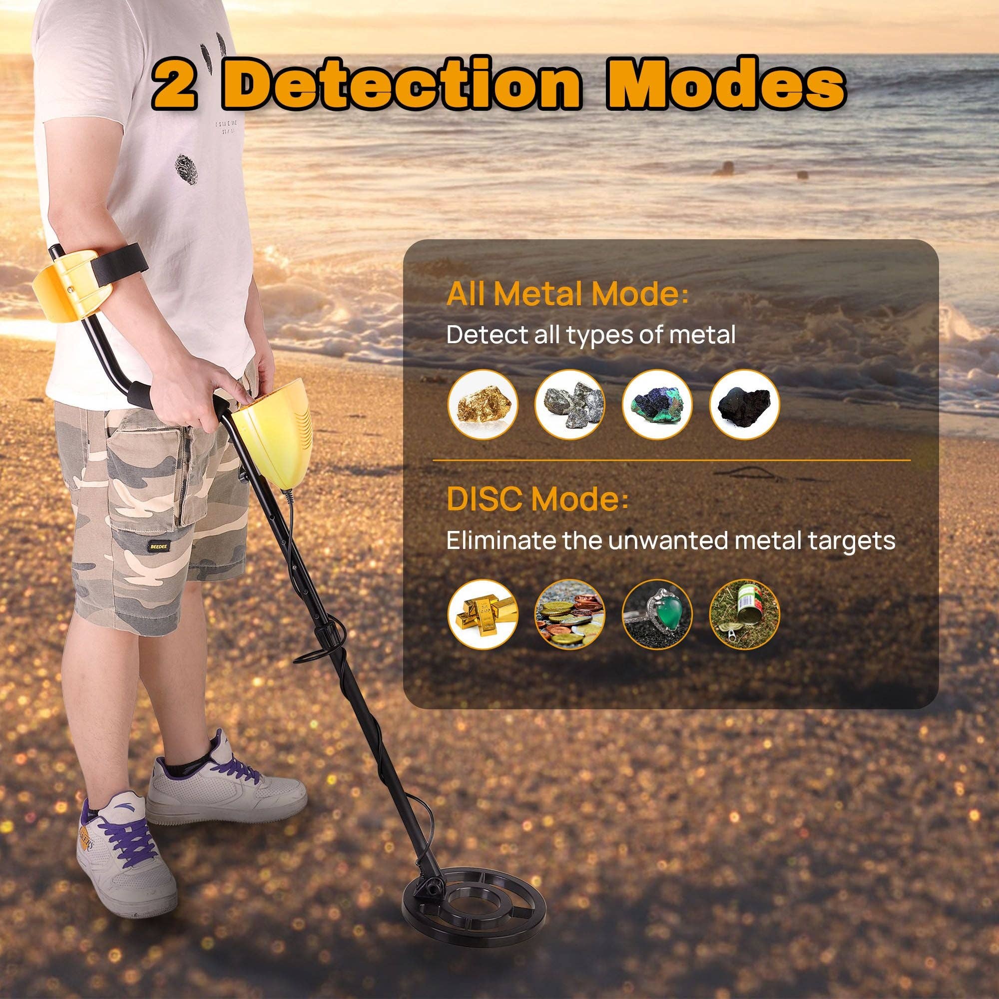 Hard Rock Health Stores - Wholesale Sporting Accessories - Metal Detector; Clear windshield - high clarity for better visibility2
