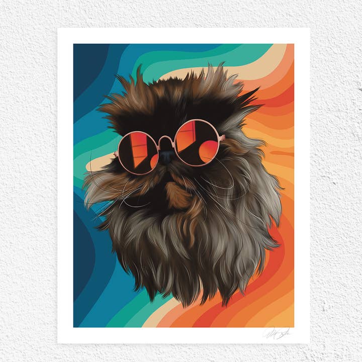 Mein Streu stinkt nicht Kunstdruck für den Großhandel von Cat Loaf Studio