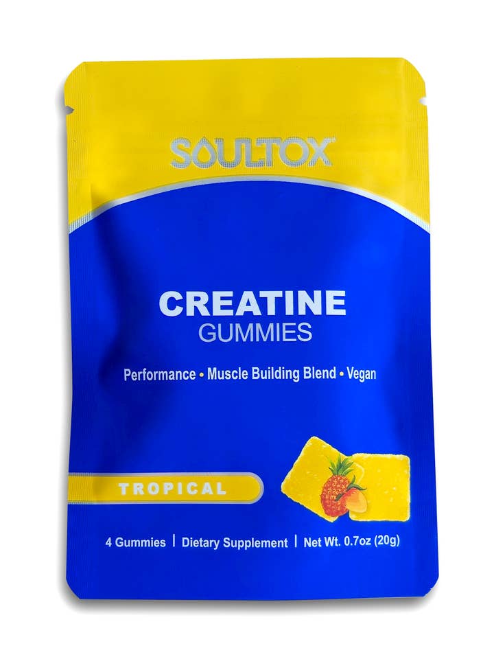 Creatine Monohydraat Gummies - Tropische Roomijsje voor wholesale door Lucky Soul