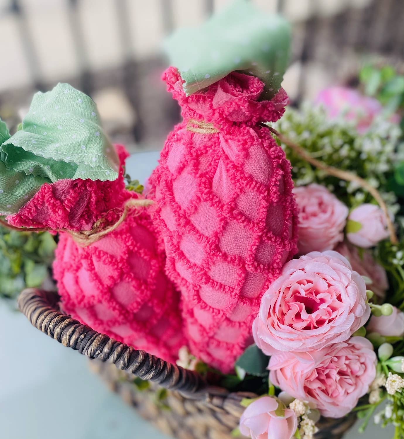 A Gnome on the Roam - Wholesale Ornament - Handmade Large Fabric Carrots - 10 Inch Decorative9