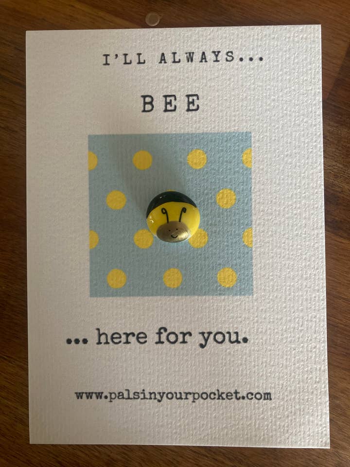 Abeja. Salud mental positiva. Ve a por ello. Encanto de abeja. para venta al por mayor de Pals in your Pocket