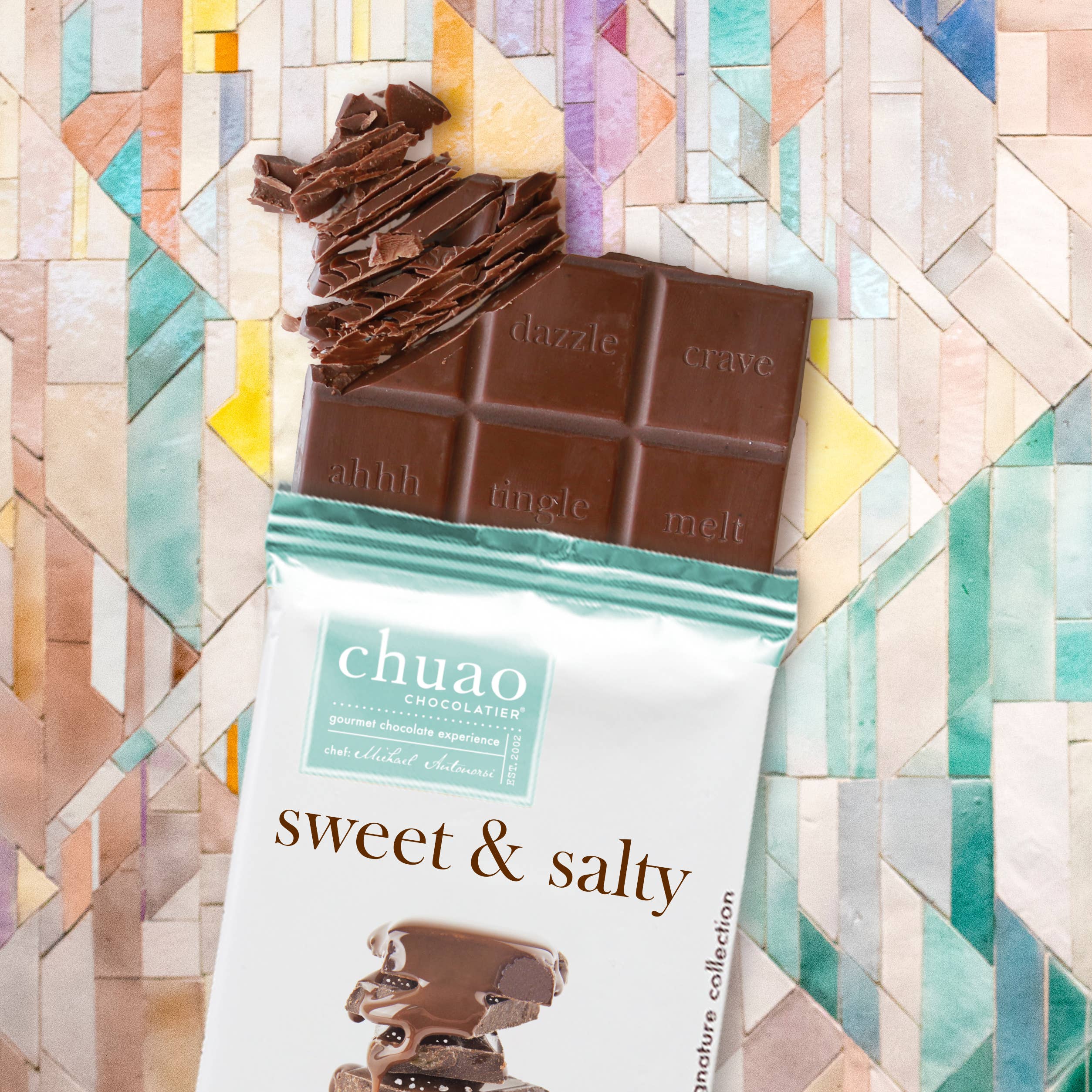 Chuao Chocolatier - Wholesale Chocolate Bar - Sweet & Salty - Signature Bar4