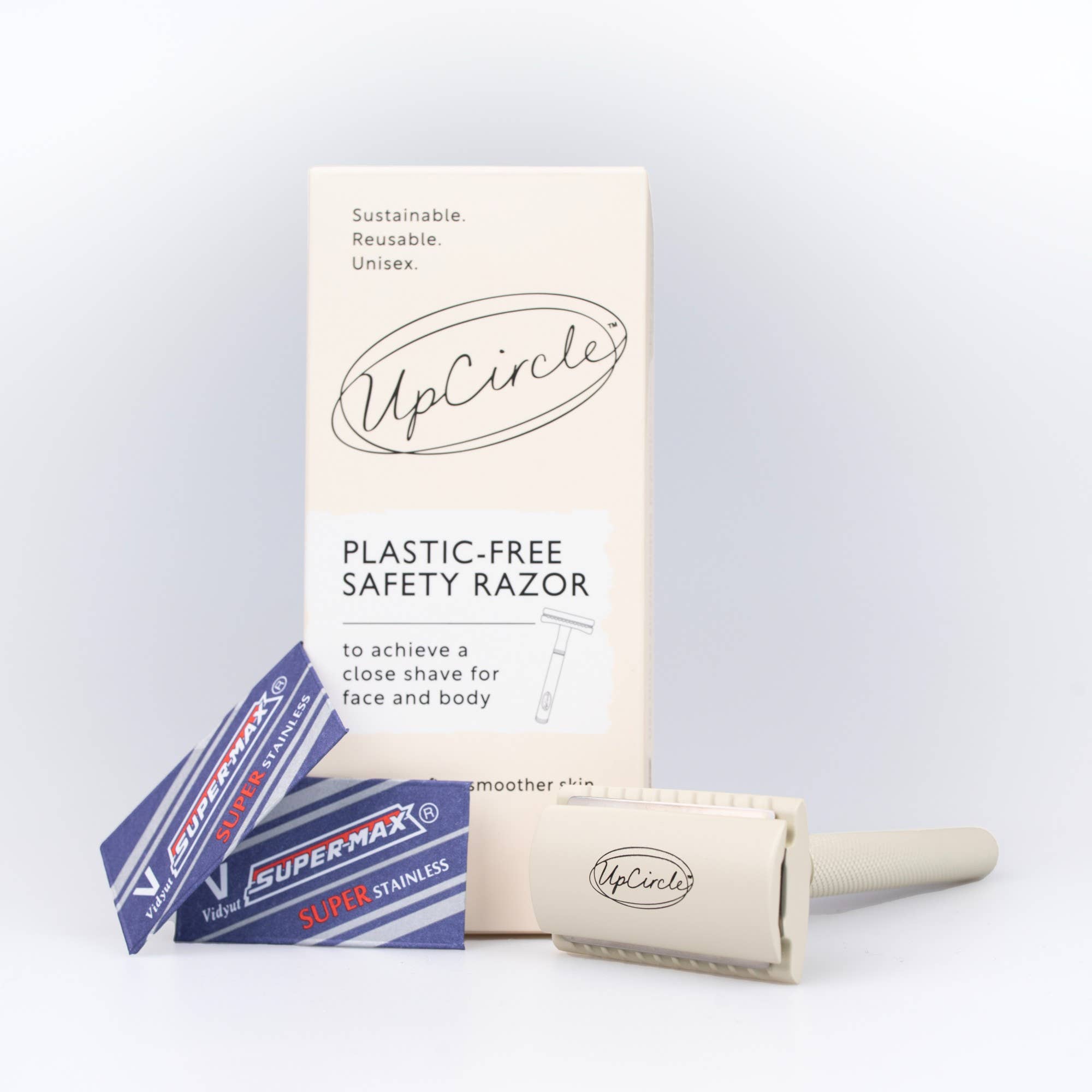 UpCircle Beauty UK - Wholesale Razor - Plastic Free, Sustainable & Reusable Safety Razor4