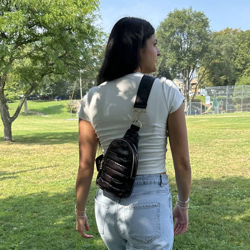 AHDORNED - Vente Sac à bandoulière – femme - Écharpe rembourrée Eliza6