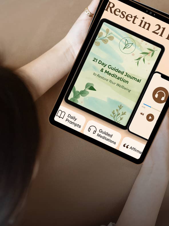 Herstel Je Welzijn: 21-Daagse Geleide Dagboek- en Meditatiebundel voor wholesale door Restore Your Wellbeing