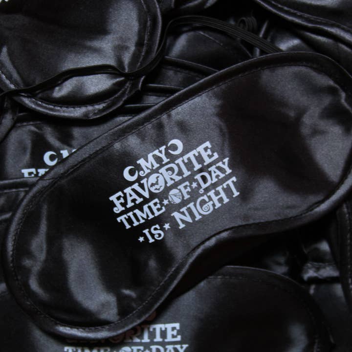 Meine liebste Tageszeit ist die Nachtschlafmaske für den Großhandel von Midge Blitz