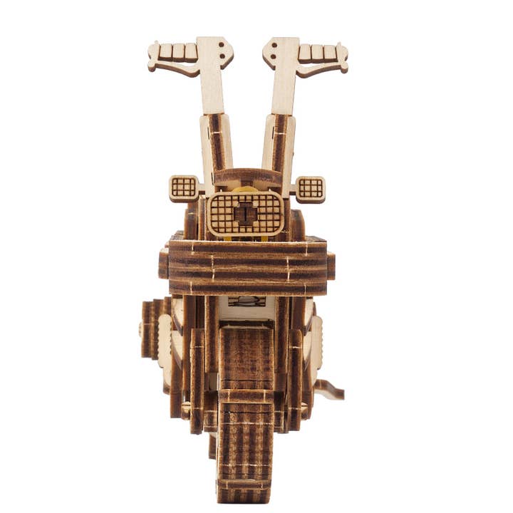 Ukidz LLC - Wholesale DIY Craft Kit - UGears Moto Compact Folding Scooter -Wooden 3D Puzzles - DIY