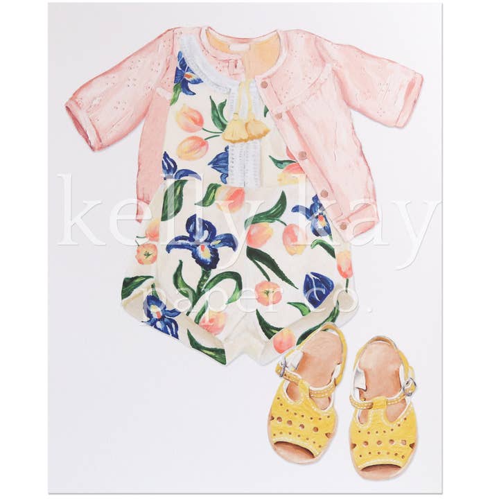 Kunstdruck | Pullover mit Blumenmuster für den Großhandel von Kelly Kay Paper Co.